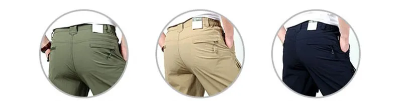 M~3XL 2016 New Spring Mens Plus Size Pants Quick Dry Breathable Long Short Trousers Man Straight Outdoor Waterproof Pantalones (7)