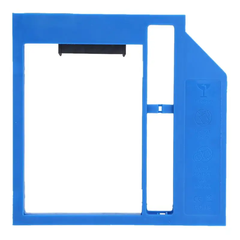 Универсальный пластиковый кронштейн для жесткого диска SATA 3 0 9 мм 2nd HDD Caddy SSD 2 5