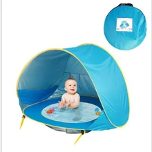 Складные палатки teepee для детей пляж водонепроницаемый игрушечный театр как детский бассейн с шариками Wigwam солнцезащитный крем Открытый Кемпинг личное пространство