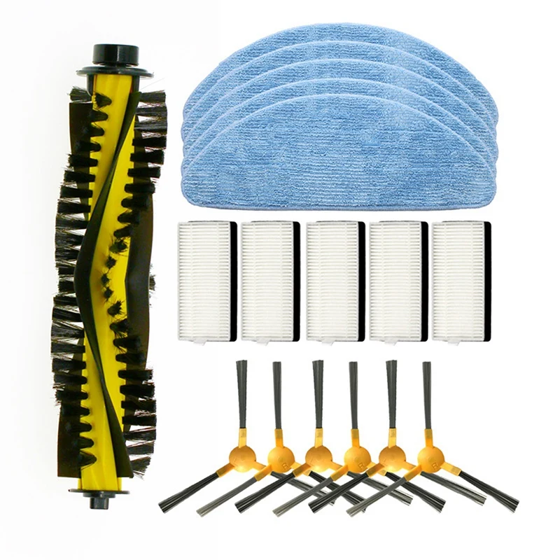 Side Brush Hepa Filter Mop Cloths Roller for Neatsvor X500 Robot Vacuum Cleaner Accessories X5 | Бытовая техника