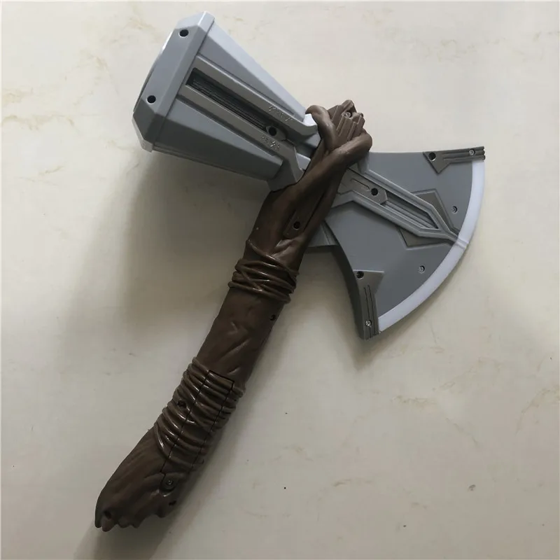 Thor Stormbreaker топор молоток звук флэш-светильник детские игрушки оружие кино ролевые игры Косплей Тор громовой Молот 31 см