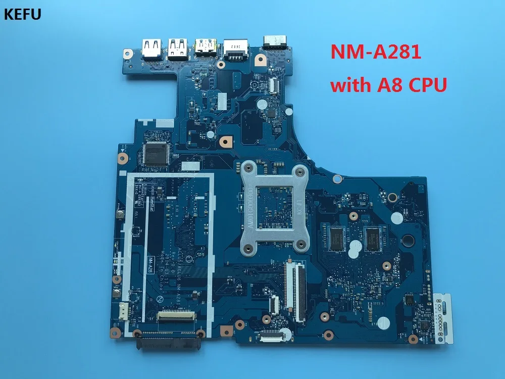 KEFU абсолютно новый! NM-A281 материнская плата для ноутбука Lenovo G50-45 (для процессора AMD