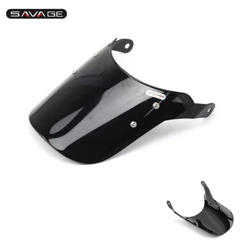 

Windshield For KAWASAKI ZR1100 ZEPHYR ZRX ZR-X 1100/1200 Windscreen Pare-brise Black Motorcycle 7" Round Headlight