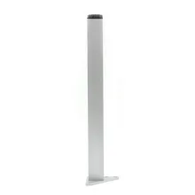 4pcs 40cm Furniture Legs Cabinet Feet Aluminum Metal Table Adjustable Triangle Base with Screws