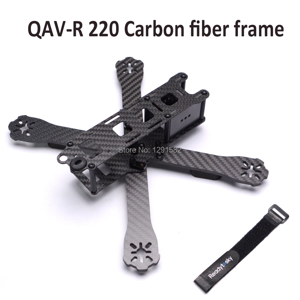 

1 set 180 180mm / 220 220mm / 260 260mm Carbon fiber DIY mini drone FPV QAV-R cross racing quadcopter frame