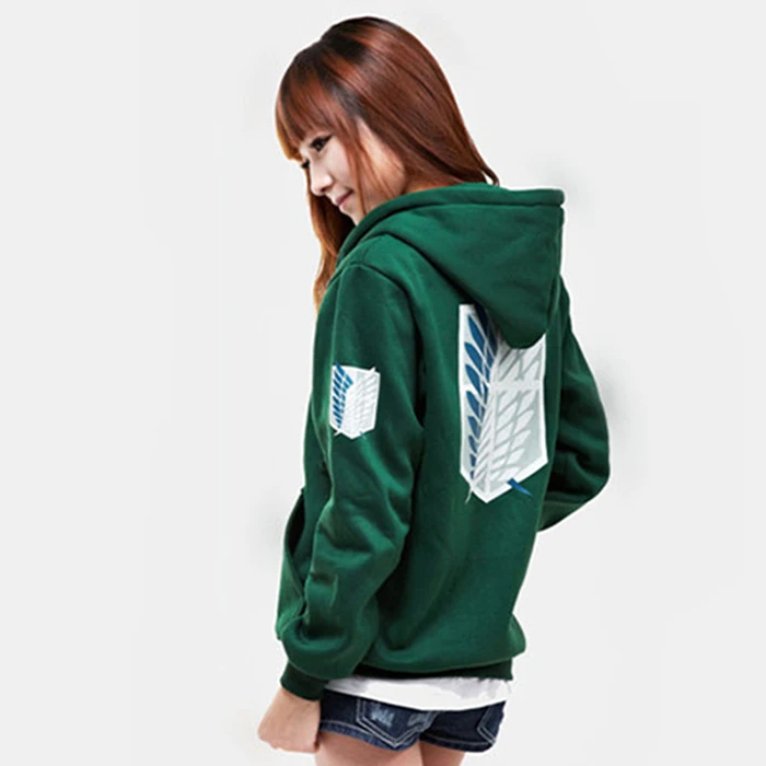 Attack On Titan Jacket Hood Coat Cosplay Costume Attack On Titan Hoodie Shingeki No Kyojin Sweatshirt Jacket Hoody Men Women Men Hoodie Mens Yellow Hoodiemen Black Hoodie Aliexpress