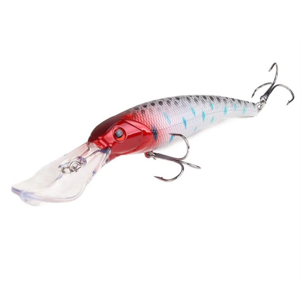 

1pcs 16.5cm 28.5g Wobbler Fishing Lure Crankbait Minnow Bass Trolling Artificial Bait Pike Carp lures Fishing tackle