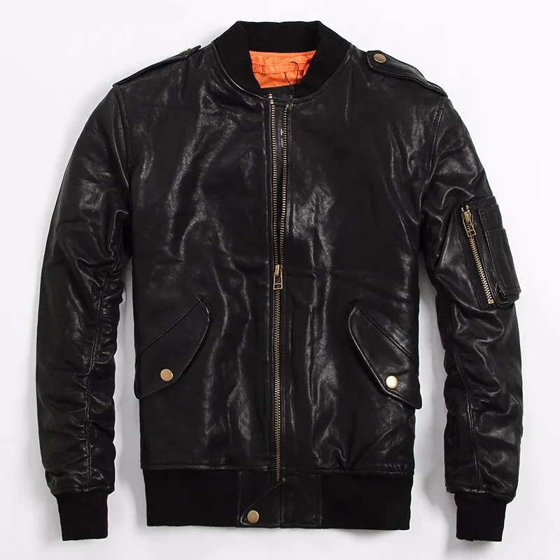 black aviator jacket plus size