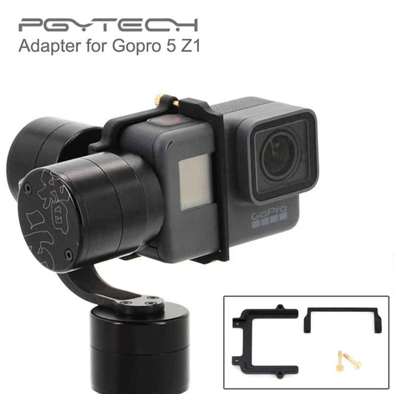 

PGYTECH GoPro Adapter Mount Bracket plate clip holder for hero7/6/5 Yi 4k for Feiyu WG2 G6 Zhiyun Evolution gimbal Accessories