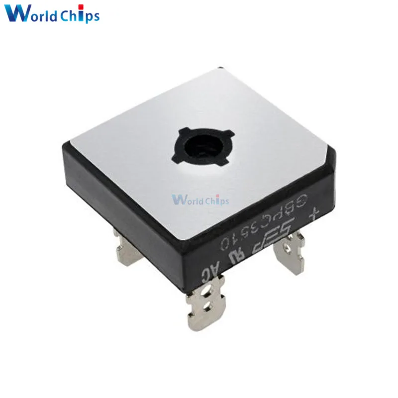 

Diode Bridge Rectifier KBPC3510 35A 1000V Single Phase Bridge Rectifier KBPC3510