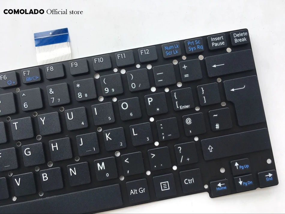 UK keyboard For Sony SVT13 SVT14 black Laptop keyboard UK Layout (2)