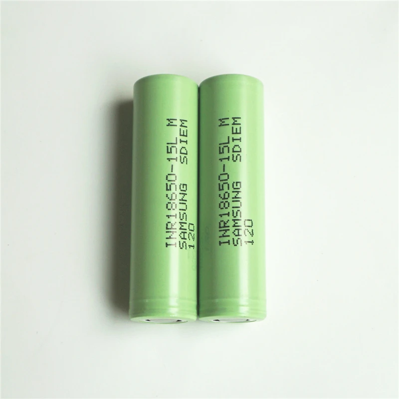 

Factory outlet 100% for SAMSUNG INR 18650 - 15L(M) 3.6V 3.7V 1500mAh Dynamic Lithium-ion Li-ion Rechargeable Batteries