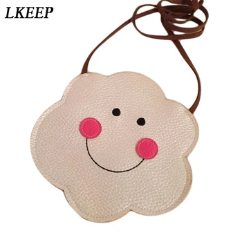 

2018 New Cute Children Princess Girl Kids Mini Cross body Bag Fashion Smile Shape Shoulder Messenger Bag Purse