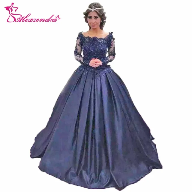 Ball Long Sleeve Dresses