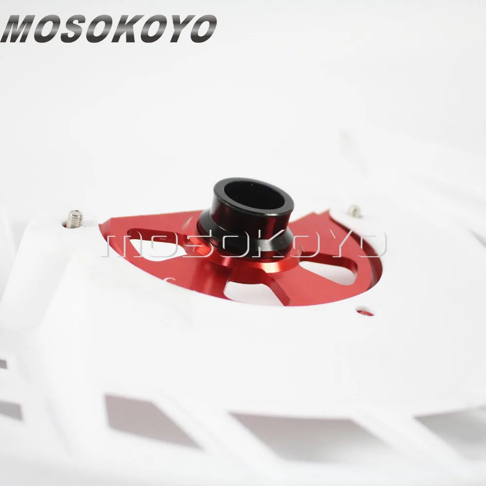 For Honda CR CRF 125R 250R 250X 450R 450X Motocross MX Enduro Dirt Bike X-Brake Front Disc Cover Rotor Guard 2004-2018