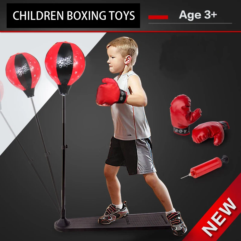 85~130CM Adjustable Toy children boxing gloves toys