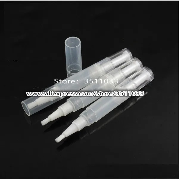 30pcs 50pcs 5ml Nail Oil Empty Pen Bottle With Brush Applicator