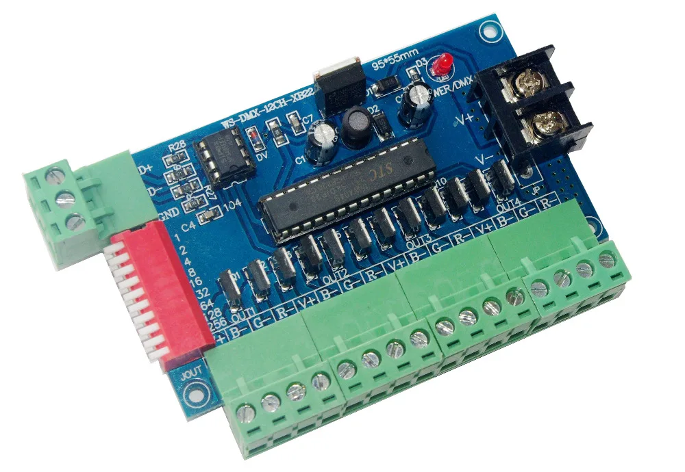 DC5V-24V 12CH DMX512 LED Decoder 12channels DMX 3P Constant voltage controller dimmer For led lights lamp modules Free shipping DC5V-24V 12CH DMX512 LED Decoder 12channels DMX 3P Constant voltage controller dimmer For led lights lamp modules Free shipping