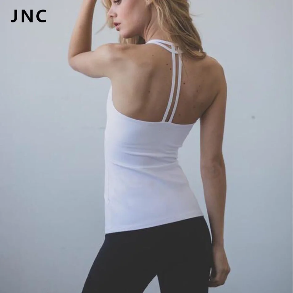 2017 Women's Active Yoga Cross Strap Camis Tank Top Women's Yoga Cami