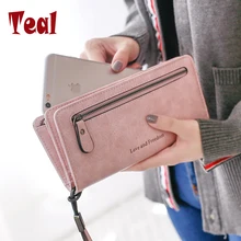 Women Purse Wallets pu Leather Famous Brand Designer Luxury Long Wallet Women Wallets Female Bag Ladies Vintage Simple fashion
