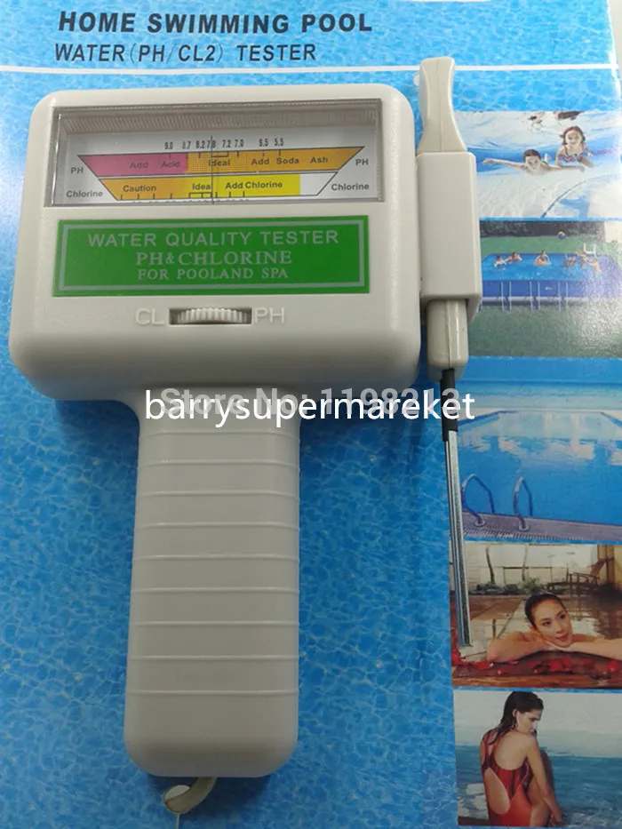 Portable PH meter Water Quality tester PH tester CL2 Chlorine Tester PH
