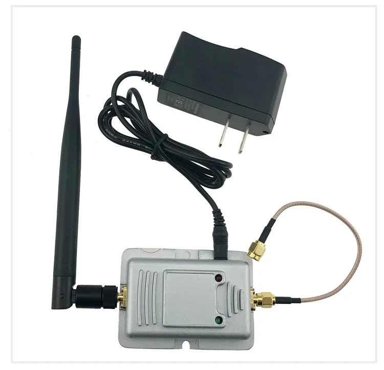 

FPV 2.4G 2W WIFI Booster Router Amplifier extended range signal broadband w/Antenna for JR Futaba WFLY Devo10 Tx Long range