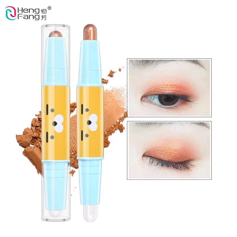 

Cute Bear Shimmer and Shine Highlighter Foundation Stick Bronzer Contour Makeup Pen 3D Face Cream Highlight Pencil Make Up Brand