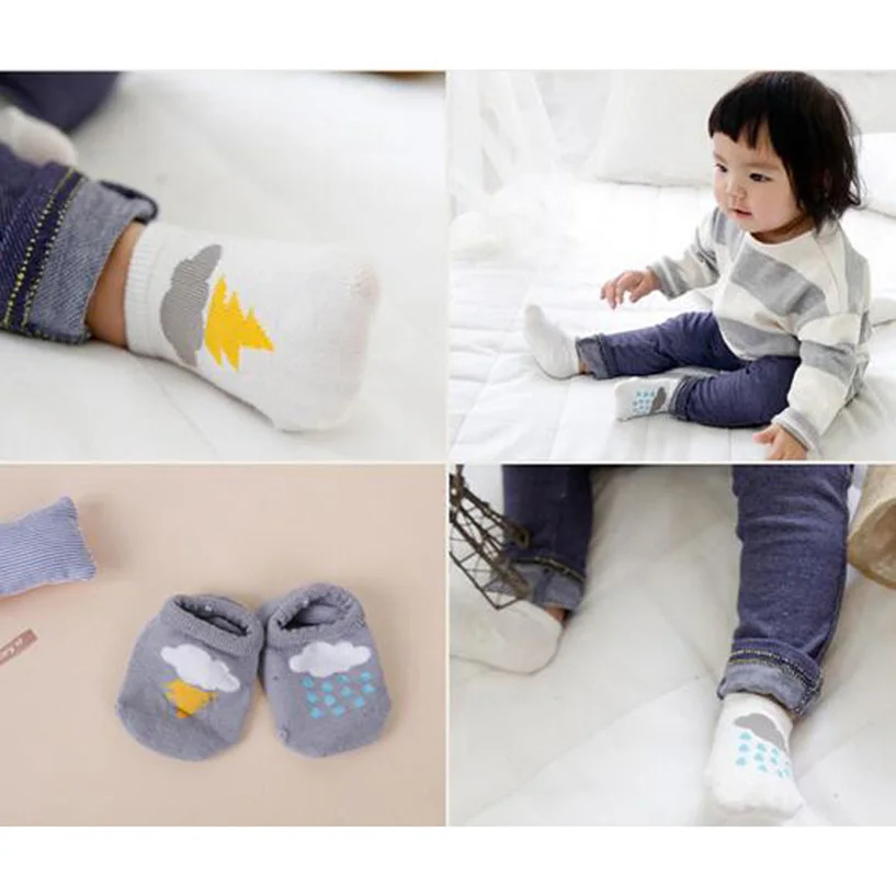 Новые носки для маленьких мальчиков милые Chaussettes Enfant короткие детские носки хлопковые носки для новорожденных Meia Infantil нескользящие носки для младенцев