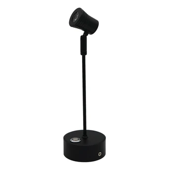 

dimmable cabinet 8-43cm pole lamp,0.5-3W jewelry battery lamp, recharging bright change window watch pearl highlight spot lamp