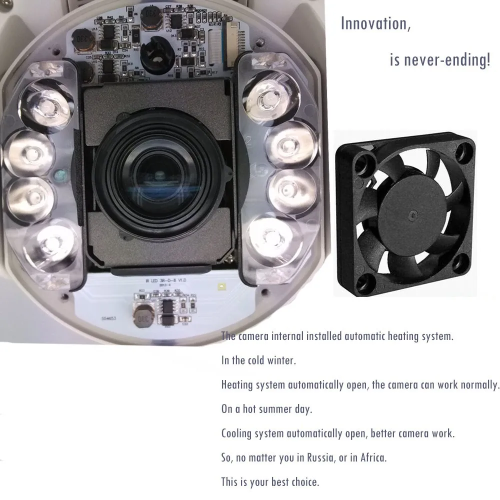 IMPORX 3.0MP 1080P наружная PTZ ip-камера с автоматическим отслеживанием аудио 20X цифровым зумом сеть видеонаблюдения камера обнаружения движения