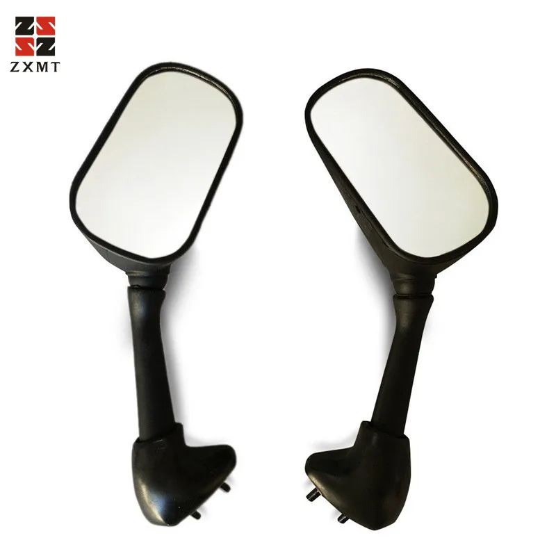 

ZXMT 1Pair Universal Folding Motorcycle Rearview Mirror ABS Plastic for Yamaha YZF R6 2001 2002 01 US Stock