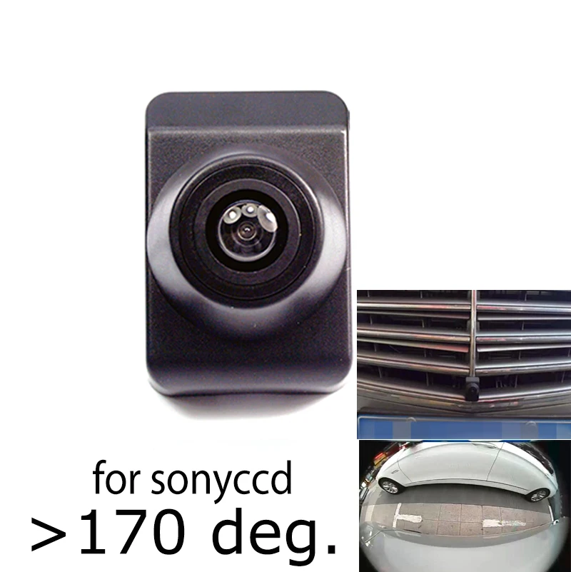 close 180 degree HD car front view camera for Mercedes Benz calss Benz