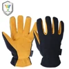 OZERO Deerskin hiver gants chauds hommes travail conducteur coupe-vent Protection de sécurité porter sécurité travail pour hommes femme gants 9009 ► Photo 1/6