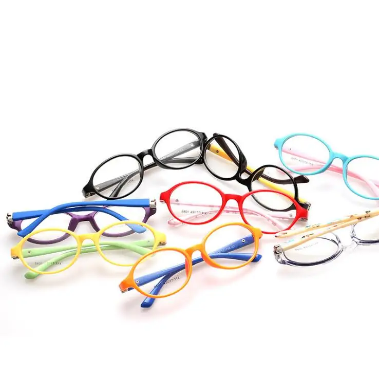 Детские оправы, оптические очки, круглые очки для детей, для мальчиков и девочек, линзы по рецепту Oculos Infantil TR 8801