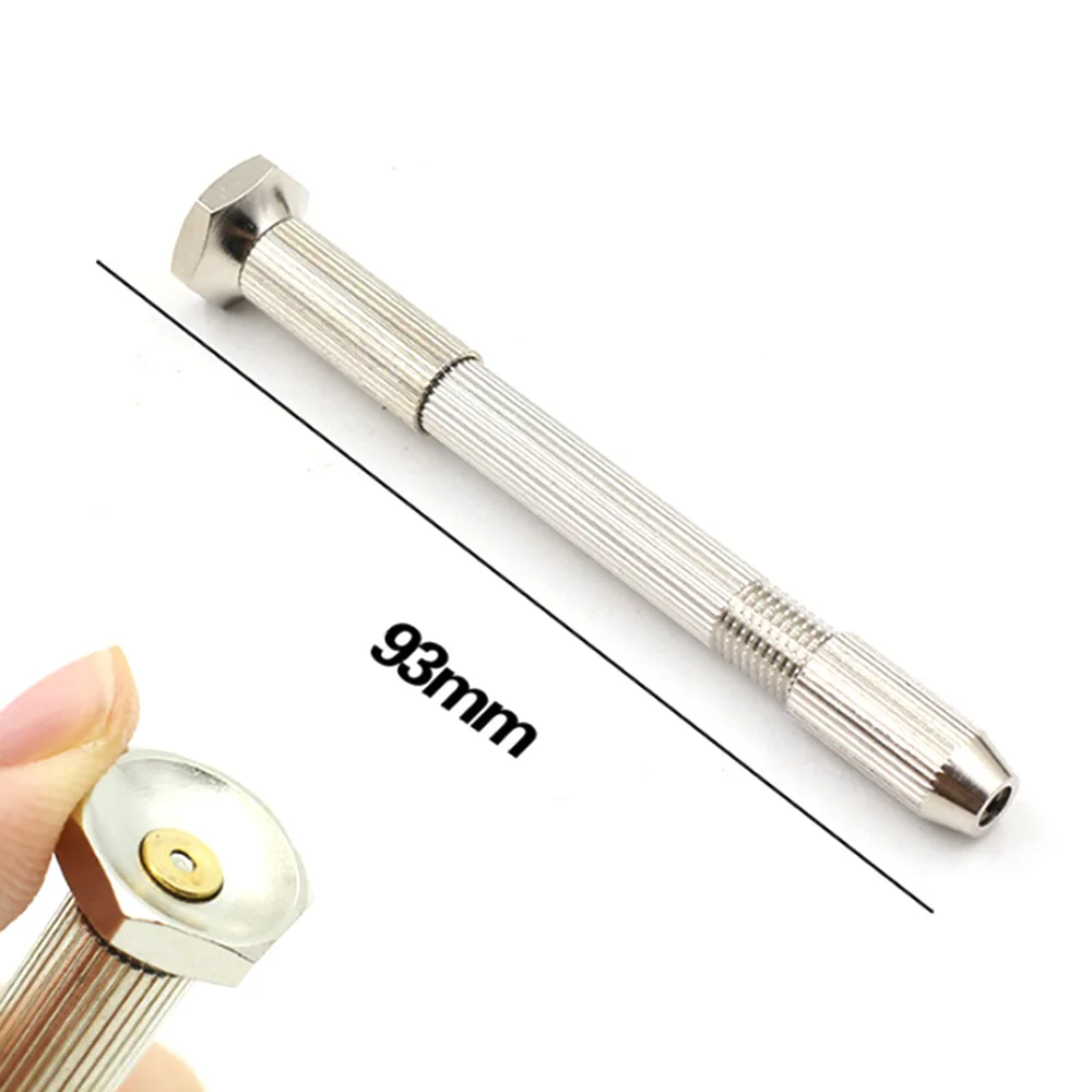 

1 Pcs Manual Mini 0-3.0mm Hand Drills Steel Wood Plastic Rubber Jewelry Punching Tool Not Include Twist Drill Bit