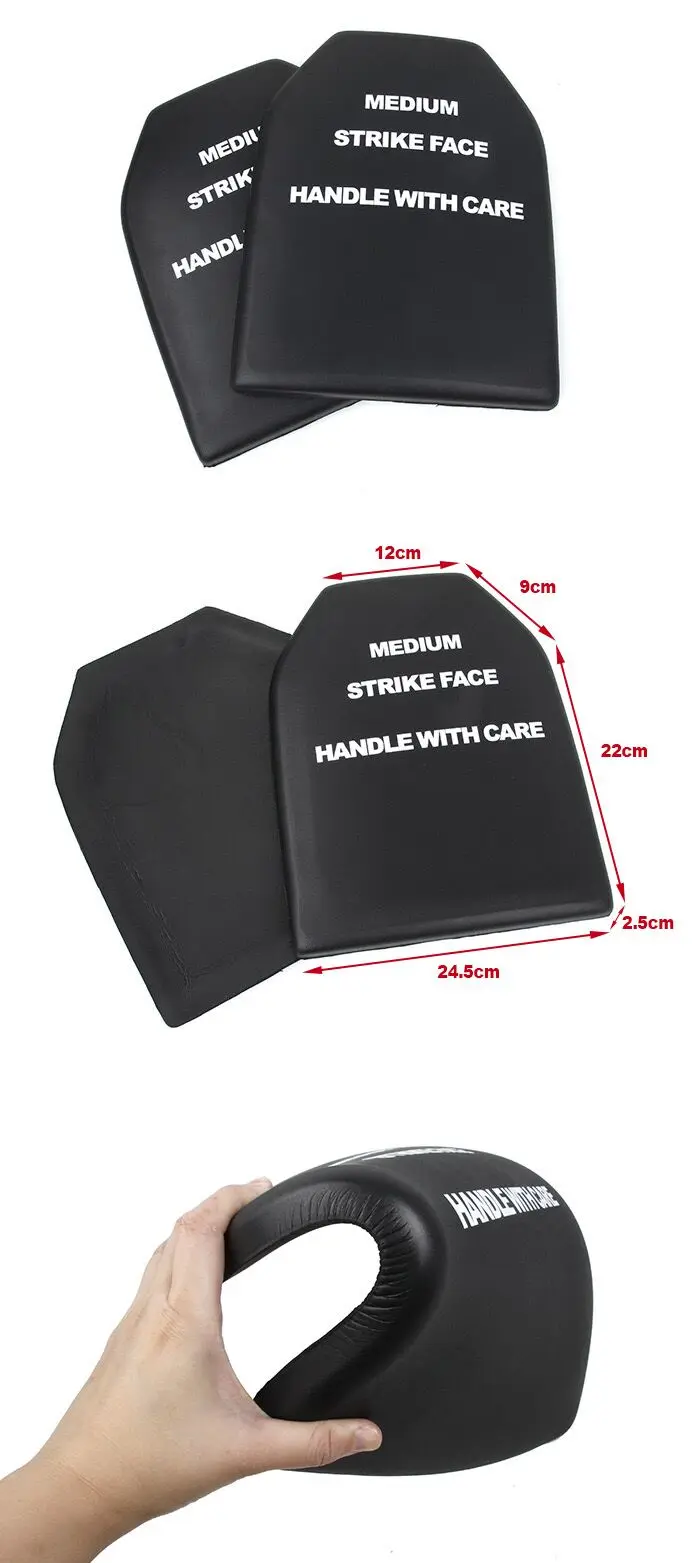 paintball airsoft 2pcs Eva Tactical Vest inner liner rubber plate 9x12 inch elastic clapboard Model Board for hunting shooting (6)