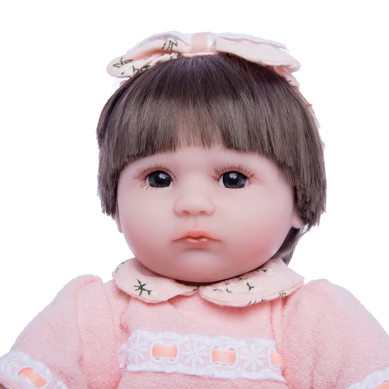 Принцесса Анна 18 дюймовая Кукла reborn Младенцы силиконовые куклы реалистичный