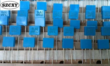 

New and original 100PCS 103J K 0.01uf 10nj 63v 100v Thin film capacitor
