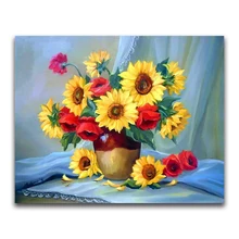 5d обычай алмазное Рисование Подсолнечник кошка крестиком Санта Клаус Снеговик hibah домашний декор diy pintura Алмазная мозаика Круз фильм