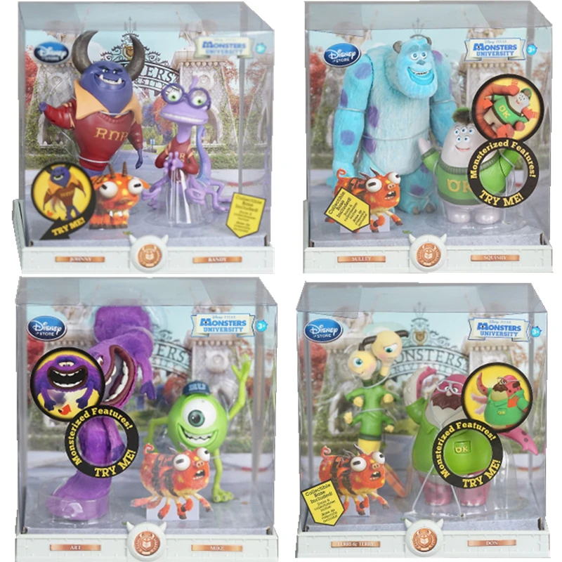 Disney Pixar Monsters University Inc Джеймс П. Экшн фигурки Sullivan Mike Wazowski аниме модели игрушки для