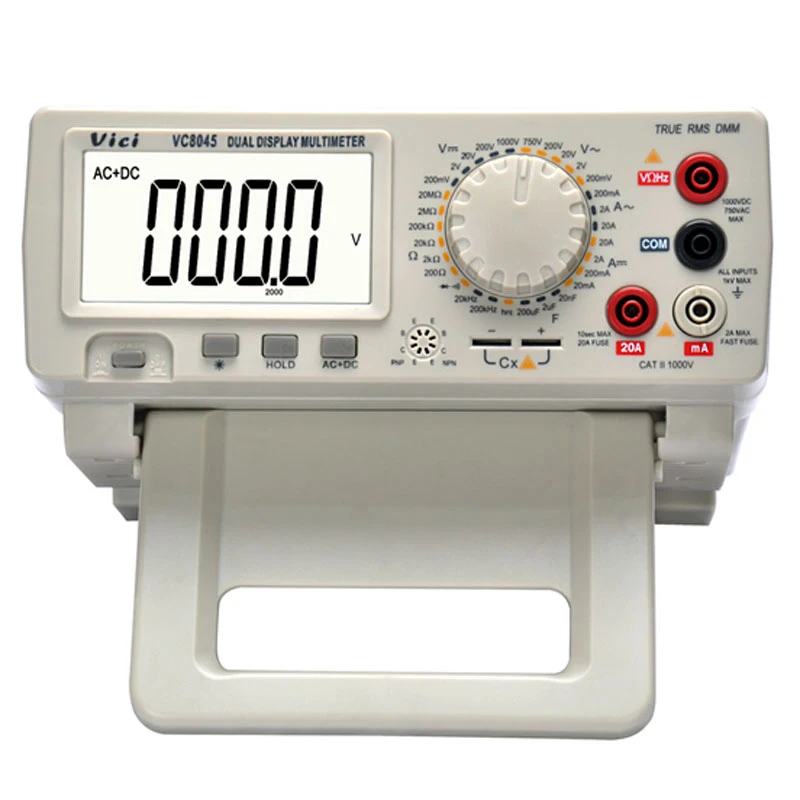 HIgh precison Digital Multimeter Bench Top 4 1/2 True RMS DCV/ACV/DCA