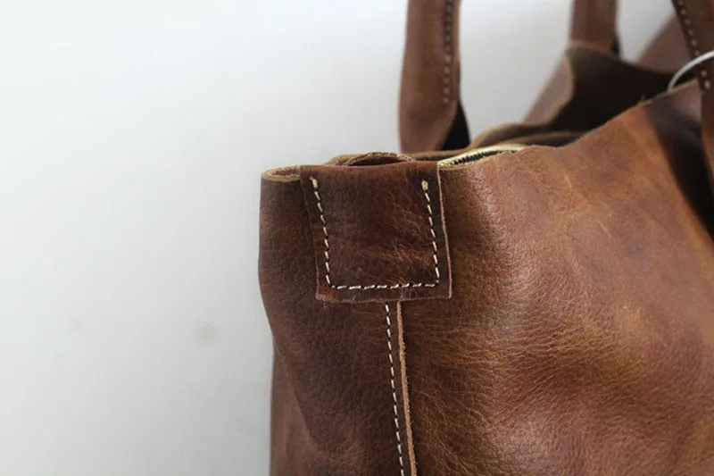 Сумки из натуральной воловьей кожи женская винтажная сумка на плечо из натуральной кожи наивысшего качества женские повседневные сумки для покупок большие сумки