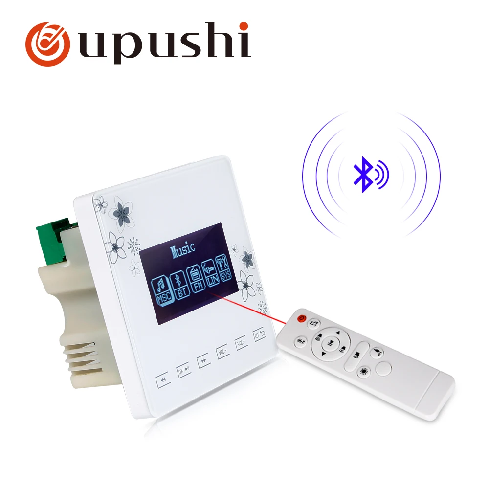 oupushi A0+ks818 Small home theater system Background music system includes Bluetooth host and ohm in-ceiling speaker