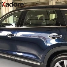 Для Mazda CX9 CX-9 ABS Хромированная боковая дверная ручка, крышка для чаши, накладка, автомобильная наклейка, внешние аксессуары