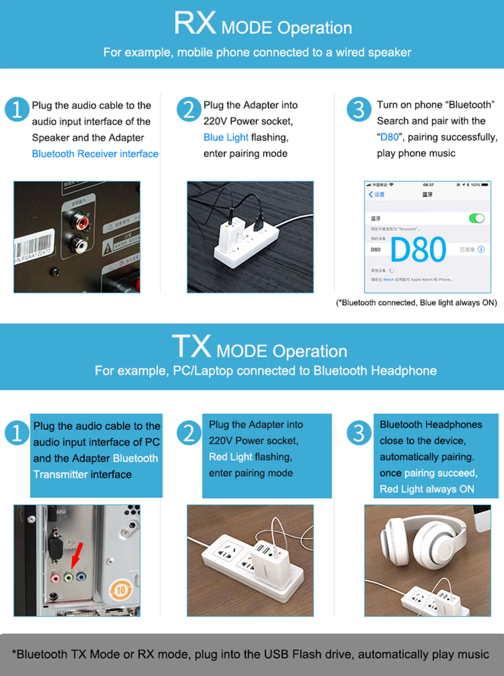 E0126 Bluetooth Transmitter Receiver (14)