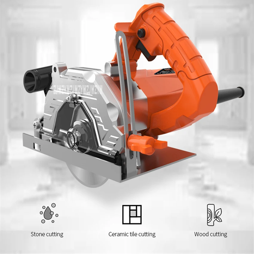 

Z1E-JF-110B Mufti-Functional Electric Stone Dustless Marble Tile Brick Cutting Machine Household Small Wood Ceramic Cutter Saw