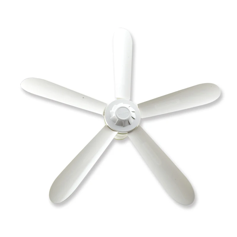 220V 15w Ceiling Fan Mute Electric fan 5 Fan leaves Plastic Single Gear Pure copper 3m four gears Timed extension line