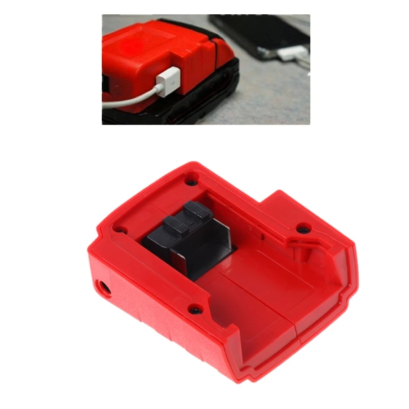 

Power USB Charger Adaptor For Milwaukee 49-24-2371 M18/M12 Heated Jackets 15-21V