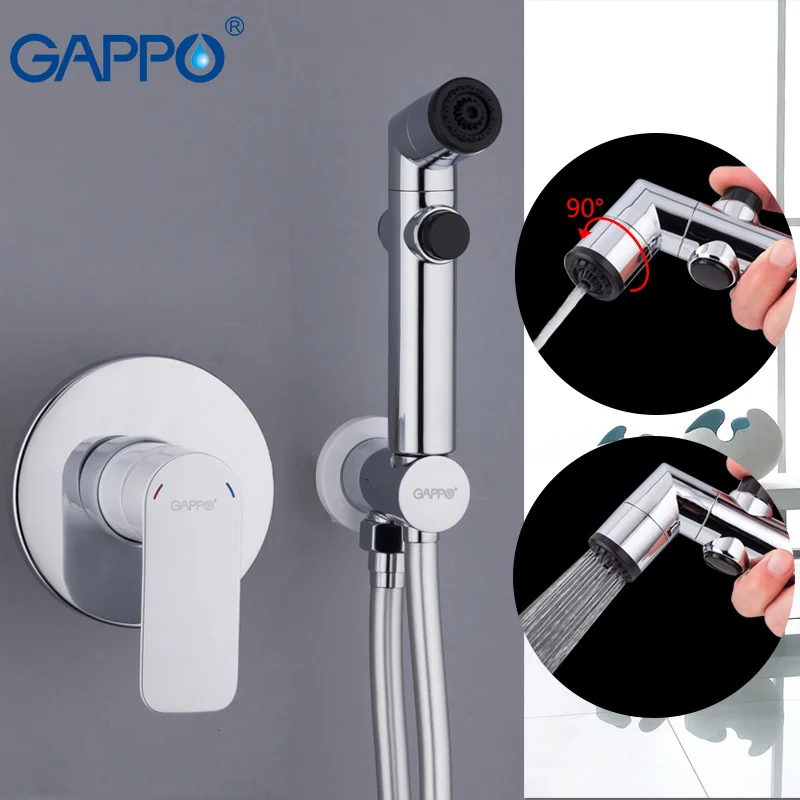 

GAPPO white Bidets portable bidet faucet toilet shower bidet sprayer bidet tap wall mount enema shower head