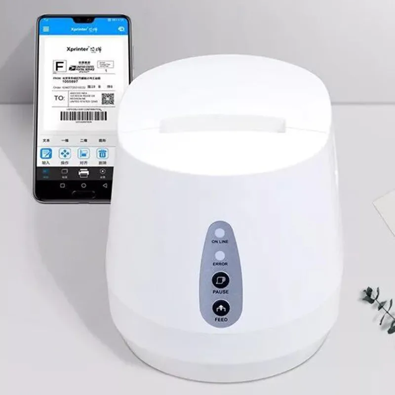

XP-237B Direct Thermal Printer 58mm Kitchen Catering/Supermarket/Convenience Store/Milk Tea Shop Thermal Paper Printer